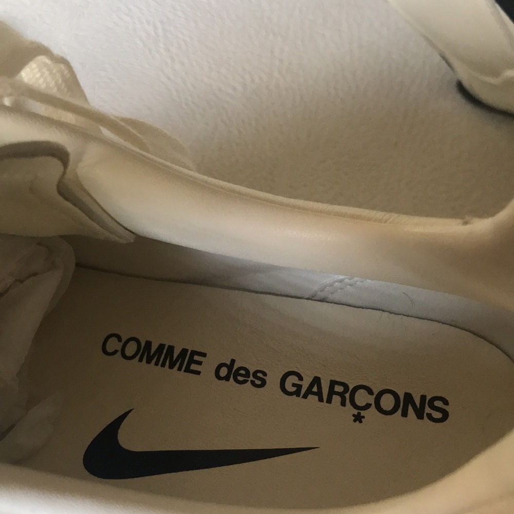 Comme des Garcons black and white Nike Sneakers NEW - Picture 5 of 10